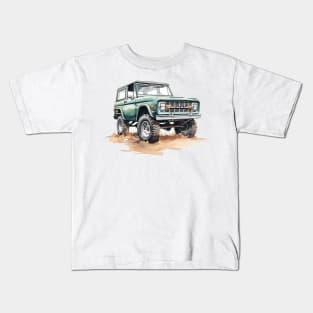 1975 Ford Bronco Kids T-Shirt